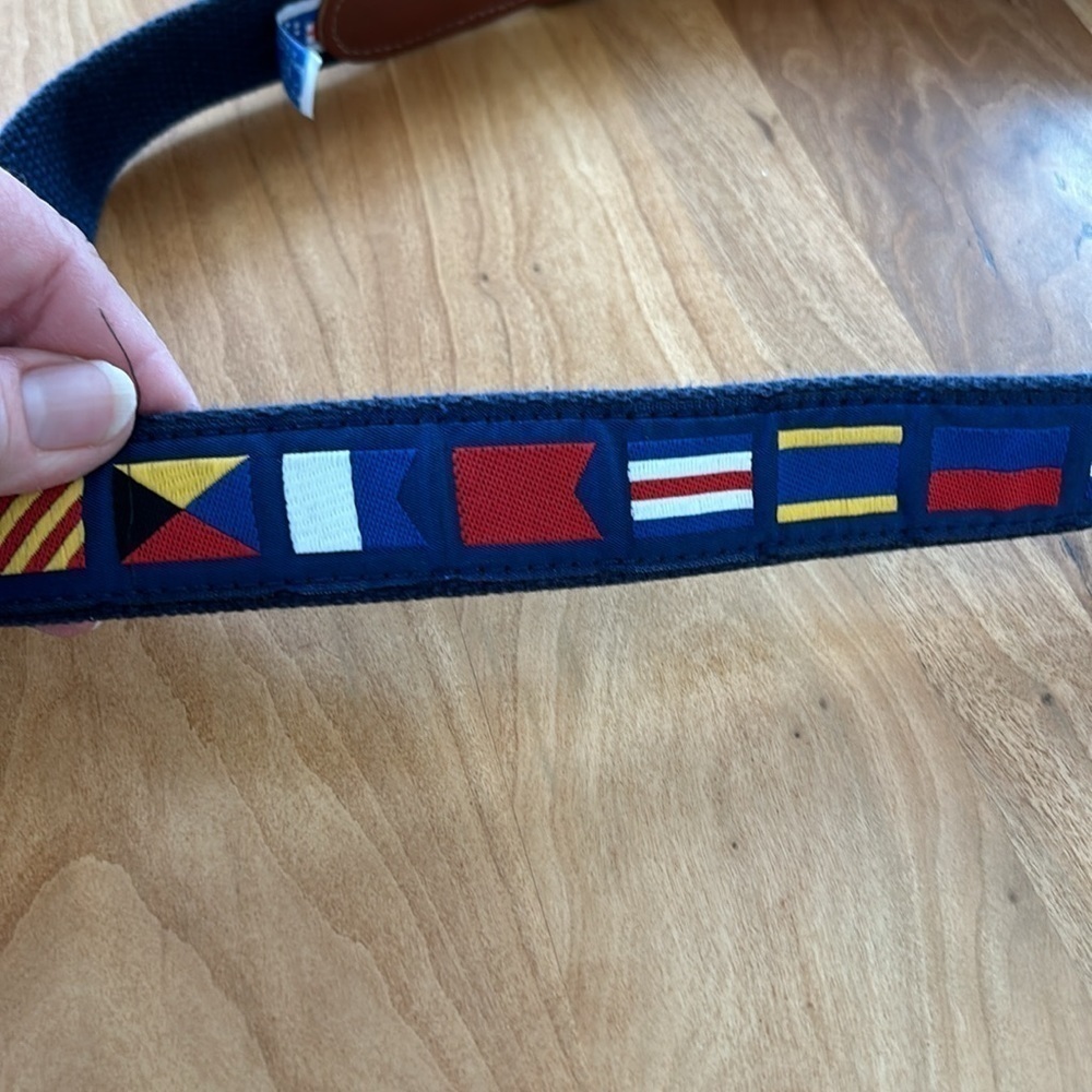 Preston Navy Code Flag Belt - Picture 8 of 15